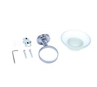 WANGCL Bathroom Toilet Soap Dish/Holder, 3M Self Adhesive OR Screws Mounting, Stainless Steel 18/10, Polished Finish