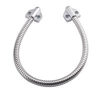 WANGCL Door Loop Electric Exposed Mounting Protection Sleeve Access Control Cable Line For Control Lock Door Lock Stainless Steel Exposed Access Line Protector