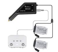 WANGCL Drone Car Charger 3 in 1 Intelligent Charger Hub Drone Battery Remote Control Charging for DJI Mavic Air 2 Air 2S