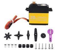 WANG S32180RC 20 kg Waterproof Servo Model Making Steering with Metal Gearbox for RC Models Rigid Wings Car Robot and Intelligent DIY