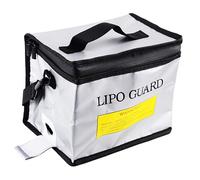 WANG ireproof Waterproof LiPo Battery Safe Charging Bag for Drone and Power Bank - 215x145x165mm - Silver