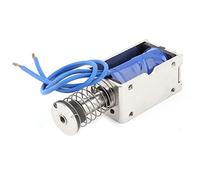 WANG J-Z05 DC 12V 2.5A Magnetic Solenoid 45N 15mm Push Open Frame Electromagnet