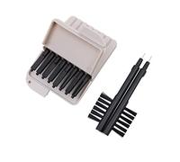 WANGCL Hearing Aid Wax Guard Dust Proof Earwax Guard Filters Compatible With WIDEX PHONAK UNITRON Hearing Aid Accessories 1.2mm Hole - 8 PCS/Box+2pcs Brush