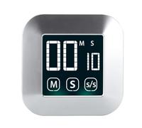 WANGCL Large LCD Digital Magnetic Kitchen Timer Digital with Touch Button Screen for Cooking Sports Study