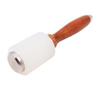 WANGCL Leather Nylon Mallet Leather Carving Hammer Sew Leather Cowhide Tool with Wooden Handle