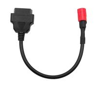 WANGCL OBD2 Cable Adapter 16-Pin to 6-pin Motorbike OBD Cable for Honda Hawker Yamaha and Most Other Motorbikes