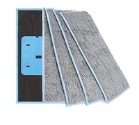 WANGCL Pack of 4 Washable Wet Mopping Pads Compatible with Braava Jet m Series Reusable Wet Pads for Robot Braava Jet M6