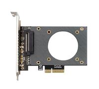 WANGCL PCIE 3.0 to U.2 Adapter Card High Speed PCIE X4 to U.2 Converter SFF8639 PCIE Split Expansion Card