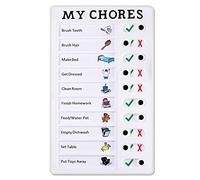 WANGCL Portable Memo Board Reusable Plastic RV Checklist Daily Affairs Checklist Board with Slider for Home Travel Planning Reminder Daily Affairs List