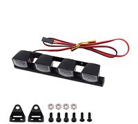 WANGCL RC Car LED Light Bar Rc Car Lights Roof Light Rc Light Kit 4LED 100mm for 1/10 RC Car Remote Control Monster Truck RC Crawler Compatible with TRX4 90046 SCX10