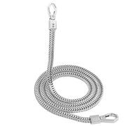 WANGCL Shoulder Strap For Bag Metal Straps Generic Replacement Chain Bag With Buckles For Woman Shoulder Bag Handbag Sliver