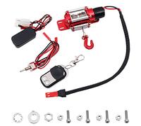 WANGCL Simulation Climbing Car Winch Set Electric Metal Model Vehicle Crawler Car Accessories Compatible with Axial SCX10 RC4WD D90