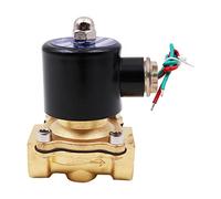 WANGCL Solenoid Valve Water 220V Irrigation Valve Solenoid Valve Normally Closed - DN20 3/4" for for Air Water Oil