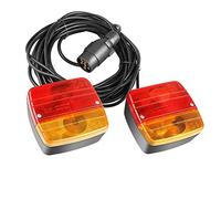 WANGCL Trailer Lights Magnetic LED Trailer Towing Light Kit 24ft Cable with 7 pin plug 12V 21W