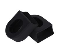 Wangcmcol 1 Pair 2 pcs Crank Arm Protective Soft Cover Sleeves Boots Bike Gear Set Accessory (Black)