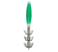 Wangcmcol Fishing Umbrella Hook Three Layers, Rotatable Design, High Carbon Steel, ABS Material, for Ocean and Yacht Fishing (Green)