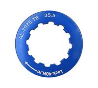 Wangcmcol For Bicycle Chain Lock Ring, Aluminum Alloy Material, Lightweight, Durable, Erosion Proof, Four Color Options, Easy Installation, Secure Fit (blue)