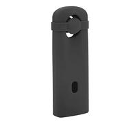 Wangcmcol PU585 Action Camera Silicone Case for Ricoh Theta SC2 360 Action Camera Protective Case with Silicone Lens Cover (Black)