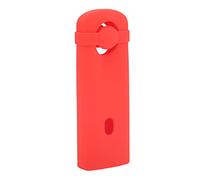 Wangcmcol PU585 Action Camera Silicone Case for Ricoh Theta SC2 360 Action Camera Protective Case with Silicone Lens Cover (Red)