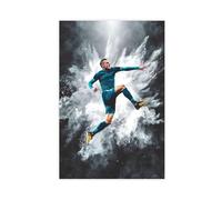 WANGCYJS Jamie Vardy Poster Football Canvas Poster Bedroom Decor Landscape Office Room Decor Gift Unframe:20x30inch(50x75cm)