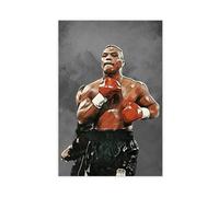 WANGCYJS Mike Tyson Boxing Poster 3 Canvas Poster Bedroom Decor Landscape Office Room Decor Gift Unframe:12x18inch(30x45cm)