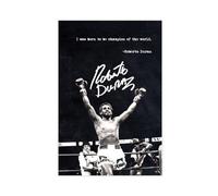 WANGCYJS Roberto Duran Poster Boxing Canvas Poster Wall Art Decor Print Picture Paintings for Living Room Bedroom Decoration Unframe:12x18inch(30x45cm)
