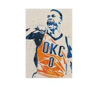 WANGCYJS Russell Westbrook Basketball Art Posters 6 Canvas Poster Wall Art Decor Print Picture Paintings for Living Room Bedroom Decoration Unframe:24x36inch(60x90cm)
