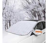 WANGDAFA Car Front Windscreen Cover for BYD Seal EV 2022-2025, Hidden Magnets Snow Ice Frost Sun UV Dust Water Resistant in All Weather