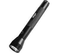 Wangdaqi Heavy Duty 3-Cell D Battery LED Big Flashlights, Single Mode, Aluminum Alloy Torch, Rugged Metal Flashlight for Outdoor Adventures and Emergency Power Outages