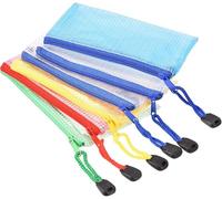 Wangdaqi Mesh Zip Pouch, B8 Size Plastic Zip Pouch File 6's,