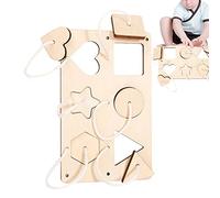 Wangduodu Board - Wooden Sensory 1-3,Fine Motor Toys Practical Skills Intellectual Education Sensory Toys for Kids