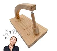 Wangduodu Decision Maker - Magnetic Wooden Decision Maker Swing | Wooden for Making Decisions, Games, Women, Men