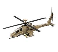 WANGE Apache AH-64 Helicopter Model To Build With Construction Blocks. Aeromodelling Model 1:48. Attack Helicopter.