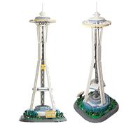 WANGE Architectural Model to Build with Building Blocks. Space Needle, Seattle
