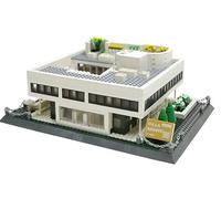 WANGE Architectural Model to Build with Building Blocks. Villa Savoye
