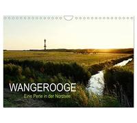 Wangerooge - A pearl in the North Sea. UK-Version (Wall Calendar 2026 DIN A4 Landscape), CALVENDO 12 Month Wall Calendar