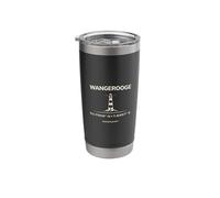 Wangerooge Germany Lighthouse Coordinates North Sea Stainless Steel Insulated Tumbler