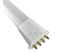 WANGFK 2G7 LED PL lamp AC/DC12V 4w 6w 8w Low Voltage 4pin PLC Bulb 3CCT Brightness lamp(Warm White,NO_8 W)