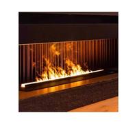 WANGHAI-666 Electric Fireplaces 3D Water Vapor Fireplace, Recessed Electric Atomizing with LCD Touch Screen, Remote Control, Timer(XXX-Large)