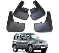 WANGJF Car Mud Flaps Set, Black, ABS, Suzuki Jimny (2005-2016), Front, Screw-In