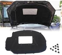WANGJF Front Hood Engine Sound Insulation Pad for VW Golf 5 Jetta 2006-2011, Car Front Hood Engine Heat Sound Insulation Cotton Mat Pad Cover Noise.