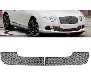 WangjunF Car Front Bumper Grille for Bentley Continental Gt 2012-2016, Car Mesh Grill,Centre Kidney Grill, Exterior Decoration Accessories -The Heritage of The Automotive Family Language