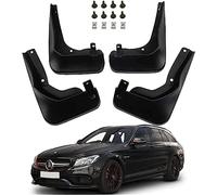 WangjunF Car Mud Flaps for Mercedes Benz C Class AMG C43 C63 Estate 2015-2020, Styling Body Accessories Splash Guards Fender (Set of 4)