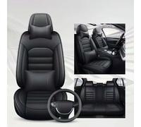 WangjunF Car Seat Covers Full Set for Toyota C-HR CHR 2016-2021, Wear-resistant and Easy to Clean,Three-dimensional, Complimentary 4 Headrests, 1 Steering Wheel Cover