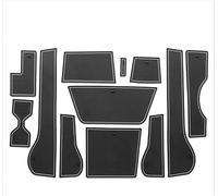 WangjunF Skoda Kamiq Car Mat, Black, Rubber, Anti-Skid, Dust-Proof, Waterproof, Cup Holder, Console, Door Slot