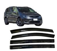 WangjunF Wind Deflectors Set Fits for Chrysler Pacifica 2017-2025,Car Side Window Ventilated Visors Rain Guards Accessories 4pc