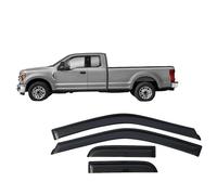 WangjunF Wind Deflectors Set Fits for Ford F-250 Extended Cab 2017-2025,Car Side Window Ventilated Visors Rain Guards Accessories 4pc