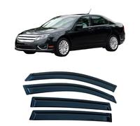 WangjunF Wind Deflectors Set Fits for Ford Fusion 2002-2012,Car Side Window Ventilated Visors Rain Guards Accessories 4pc