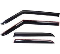 WangjunF Wind Deflectors Set Fits for Mini Cooper F55 2015-2020,Car Side Window Ventilated Visors Rain Guards Accessories 4pc