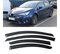 WangjunF Wind Deflectors Set Fits for Toyota Avensis T270 Sedan 2009-2020,Car Side Window Ventilated Visors Rain Guards Accessories 4pc